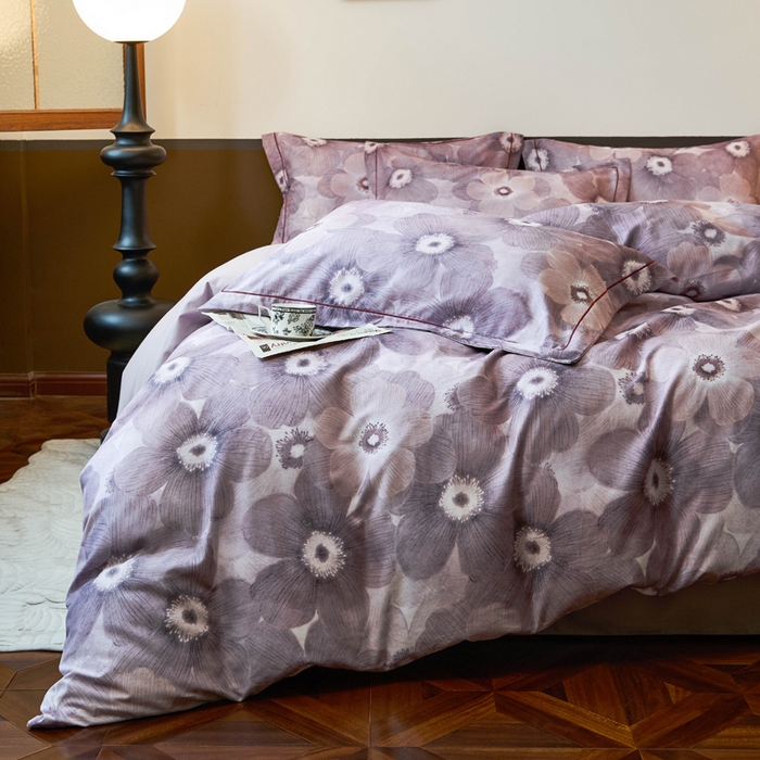 91家纺网 家纺一手货源 找家纺 宜家坊 2024新款全棉数码印花加厚磨毛【提供买家秀】 暗影-灰