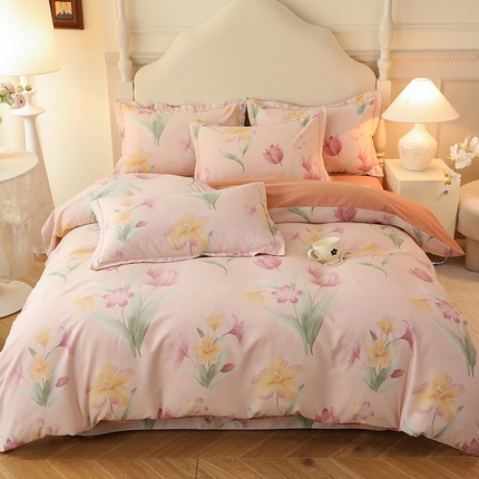 91家纺网 家纺一手货源 找家纺 （总）巧玲珑2025新款AB版铂金生态四件套