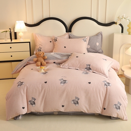 91家纺网 家纺一手货源 找家纺 （总）巧玲珑2025新款AB版铂金生态四件套