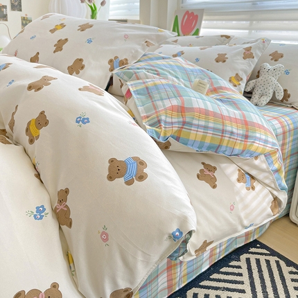 91家纺网 家纺一手货源 找家纺 (总）优逸 2025新款植物羊绒单被套