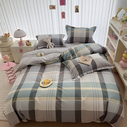 91家纺网 家纺一手货源 找家纺 （总）于果 2024新款13070全棉印花四件套