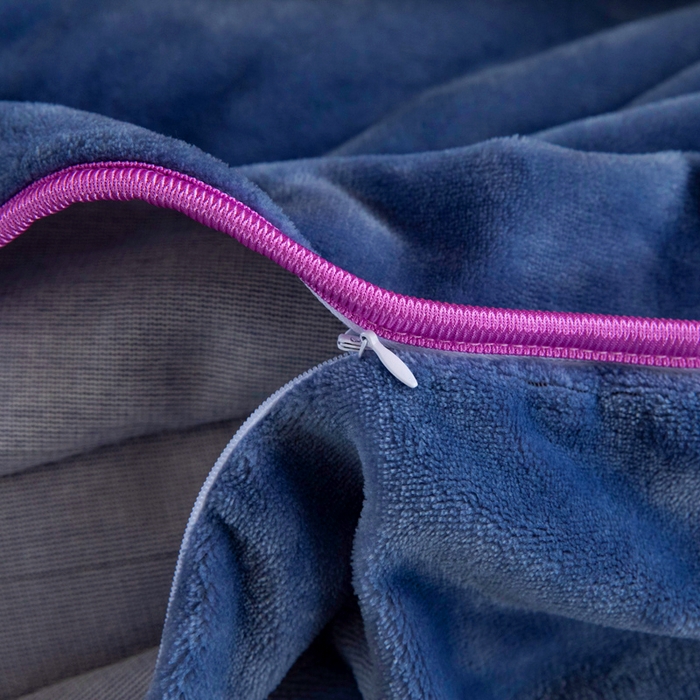 91家纺网 家纺一手货源 找家纺 代芙家纺 7斤重牛奶绒金貂四件套抗静电法莱绒珊瑚绒床裙 似水流年