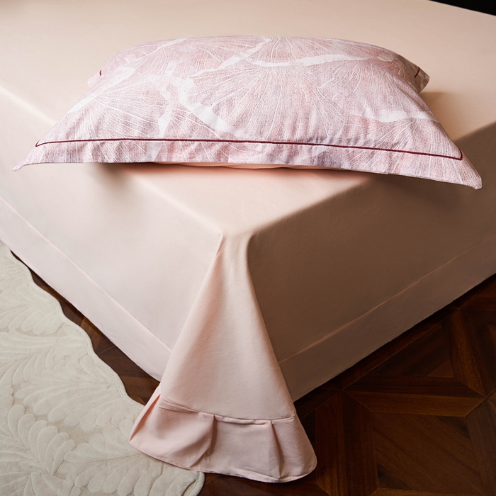 91家纺网 家纺一手货源 找家纺 宜家坊 2024新款全棉数码印花加厚磨毛【提供买家秀】 安诺-粉