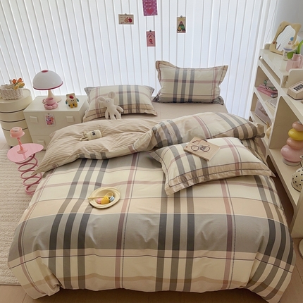 91家纺网 家纺一手货源 找家纺 （总）于果 2024新款13070全棉印花四件套