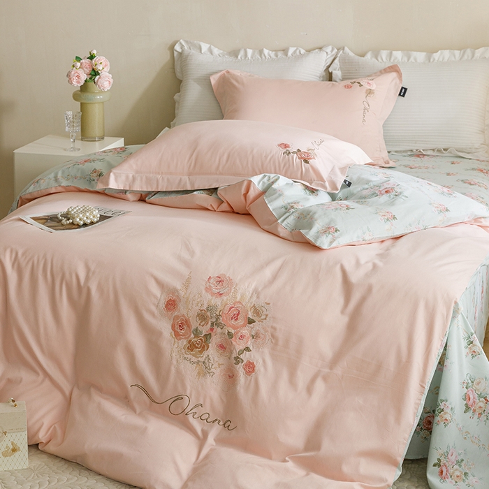 91家纺网 家纺一手货源 找家纺 （总）卡姿家纺 2024秋冬法式复古刺绣— 洛神花语