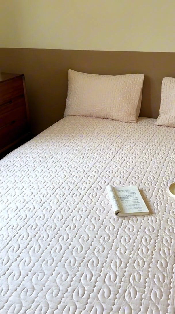 91家纺网 家纺一手货源 找家纺 三味舒屋 2024新款50支澳棉夹棉轻奢床笠 罗马-雅粉