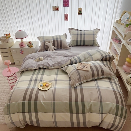 91家纺网 家纺一手货源 找家纺 （总）于果 2024新款13070全棉印花四件套