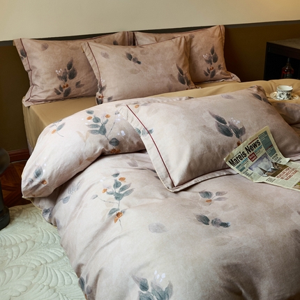 91家纺网 家纺一手货源 找家纺 （总）宜家坊 2024新款全棉数码印花加厚磨毛【提供买家秀】