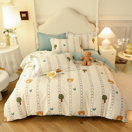 91家纺网 家纺一手货源 找家纺 （总）巧玲珑2025新款AB版铂金生态四件套