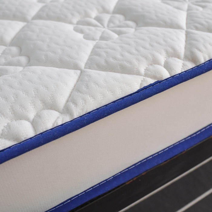 91家纺网 家纺一手货源 找家纺 顺发床垫 2025新款A类针织乳胶记忆海绵床垫-学生图 花瓣白（白）-9cm