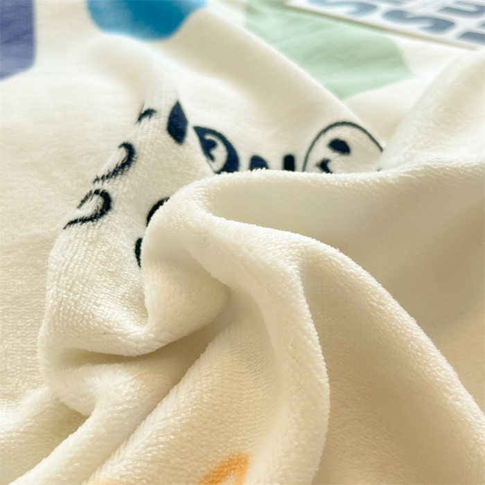 91家纺网 家纺一手货源 找家纺 2024新款A类AB版加厚保暖双面牛奶绒印花四件套--小清新系列 雪糕狮子