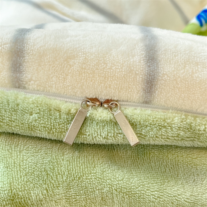 91家纺网 家纺一手货源 找家纺 2024新款A类AB版加厚保暖双面牛奶绒印花四件套--小清新系列 小龟