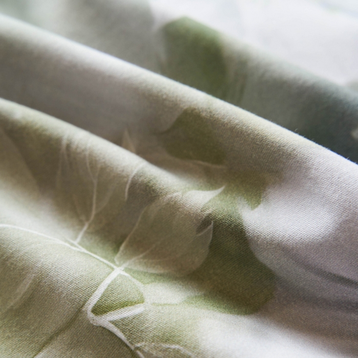 91家纺网 家纺一手货源 找家纺 宜家坊 2024新款全棉数码印花加厚磨毛【提供买家秀】 森屿-绿