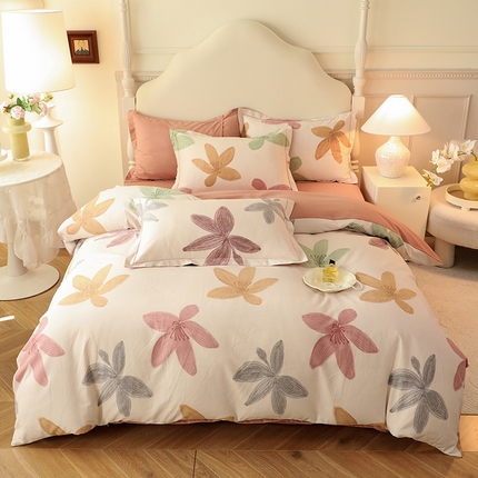 91家纺网 家纺一手货源 找家纺 （总）巧玲珑2025新款AB版铂金生态四件套