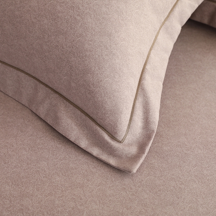 91家纺网 家纺一手货源 找家纺 巧玲珑 2024新款新疆棉亲肤四件套 梦露-棕