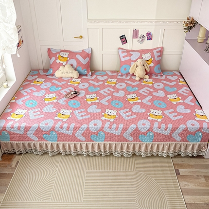 91家纺网 家纺一手货源 找家纺 手艺人 2025新款榻榻米全棉纯棉炕盖榻榻米炕垫K681-K692 K686