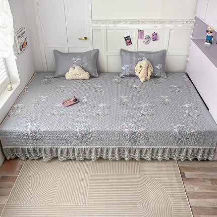 91家纺网 家纺一手货源 找家纺 手艺人 2025新款榻榻米全棉纯棉炕盖榻榻米炕垫K681-K692 K690