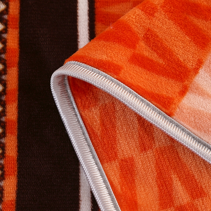 91家纺网 家纺一手货源 找家纺 代芙家纺 7斤重牛奶绒金貂四件套抗静电法莱绒珊瑚绒床裙 简约