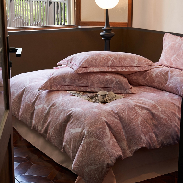 91家纺网 家纺一手货源 找家纺 宜家坊 2024新款全棉数码印花加厚磨毛【提供买家秀】 安诺-粉