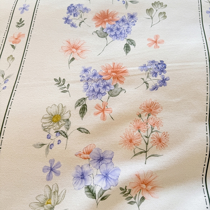 91家纺网 家纺一手货源 找家纺 巧玲珑2025新款AB版铂金生态四件套AB花蜜悠然-兰