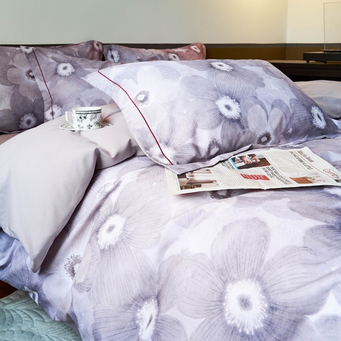 91家纺网 家纺一手货源 找家纺 宜家坊 2024新款全棉数码印花加厚磨毛【提供买家秀】 暗影-灰