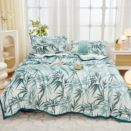 91家纺网 家纺一手货源 找家纺 （总）坦客毯业 2025新款印花雪貂绒毛毯沙发盖毯午睡毯子