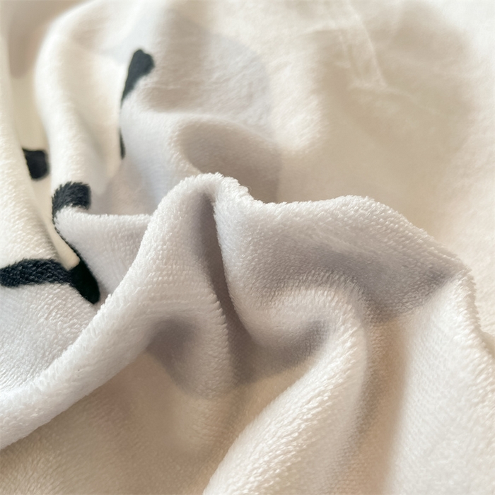 91家纺网 家纺一手货源 找家纺 2024新款A类AB版加厚保暖双面牛奶绒印花四件套--小清新系列 熊猫