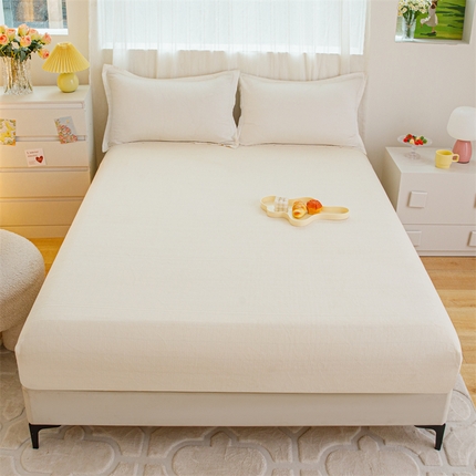 91家纺网 家纺一手货源 找家纺 （总）锦罗绣 2024新款A类高克重牛奶绒印花单床笠