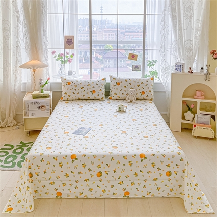 91家纺网 家纺一手货源 找家纺 （总）如约 2025新款全棉印花单床单