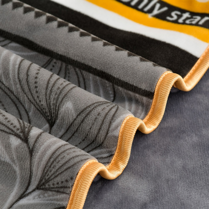 91家纺网 家纺一手货源 找家纺 亿品2025直播爆款9.5斤牛奶绒四件套加厚保暖床裙四件套 雅韵【灰】