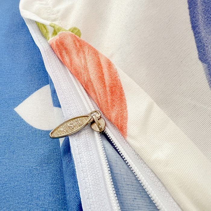 91家纺网 家纺一手货源 找家纺 卡斯诺家纺馆 2025新款芦荟棉宿舍床上下铺三件套 唯美