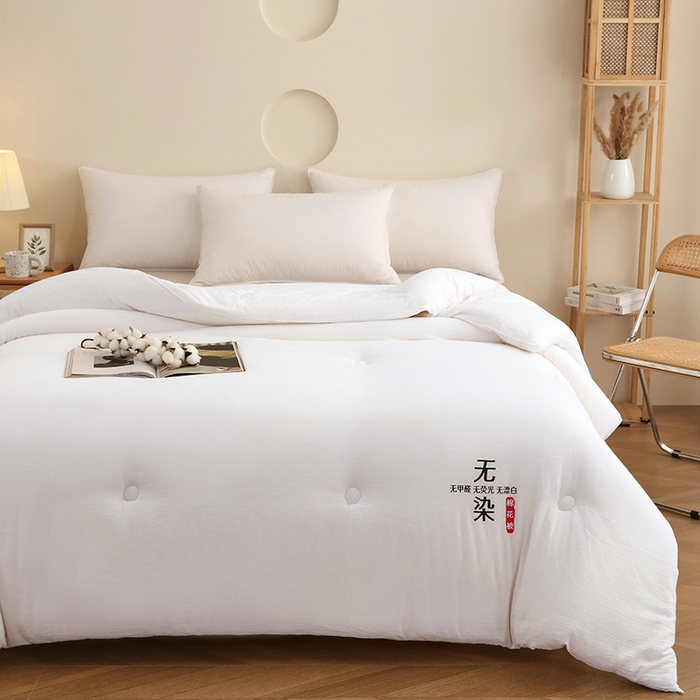 91家纺网 家纺一手货源 找家纺 （总）瑜珠家纺 2025新款无染新疆棉花被冬被春秋被被子被芯