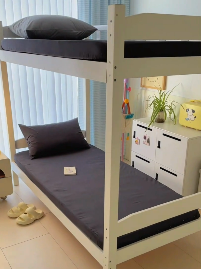 91家纺网 家纺一手货源 找家纺 老帅的工厂店 2025新款亲肤磨毛防水纯色学生床笠-小床图 深灰