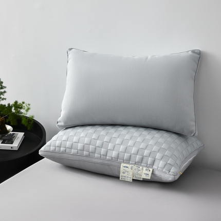 皇冠之家枕芯 2024新款超柔针织吨吨面包枕 经典灰48*74cm