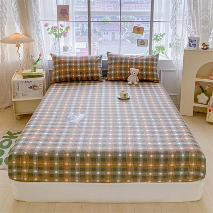 91家纺网 家纺一手货源 找家纺 （总）如约 2025新款全棉印花单床笠