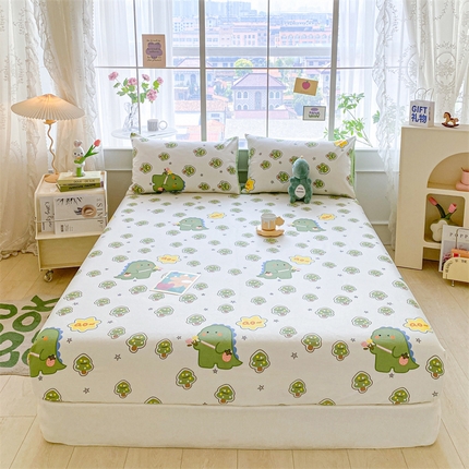 91家纺网 家纺一手货源 找家纺 （总）如约 2025新款全棉印花单床笠