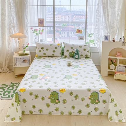 91家纺网 家纺一手货源 找家纺 （总）如约 2025新款全棉印花单床单