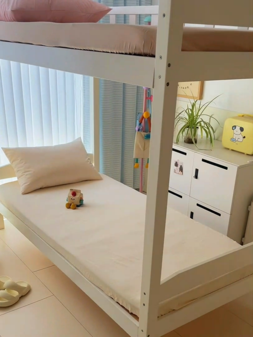 91家纺网 家纺一手货源 找家纺 老帅的工厂店 2025新款亲肤磨毛防水纯色学生床笠-小床图 本色