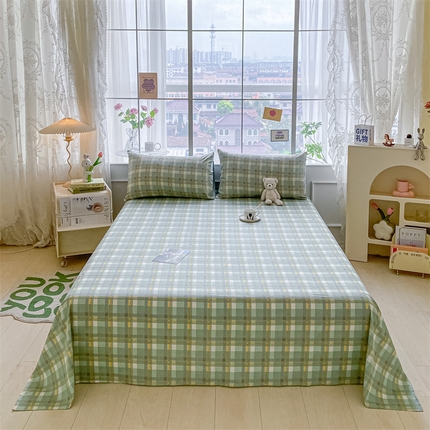 91家纺网 家纺一手货源 找家纺 （总）如约 2025新款全棉印花单床单