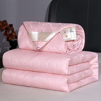 91家纺网 家纺一手货源 找家纺 （总）芭芭棉家纺 2025新款全棉被冬被春秋被拉链二合一子母被被子被芯-方格系列