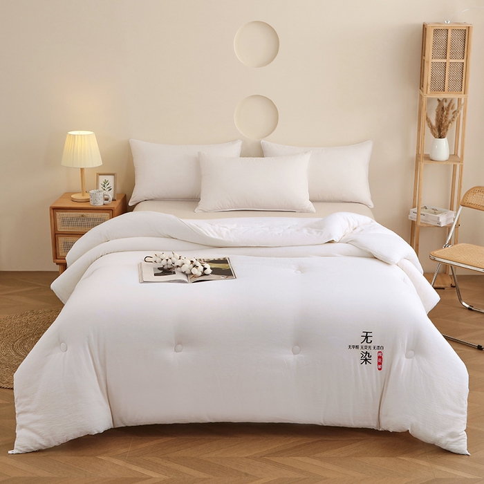 91家纺网 家纺一手货源 找家纺 （总）瑜珠家纺 2025新款无染新疆棉花被冬被春秋被被子被芯