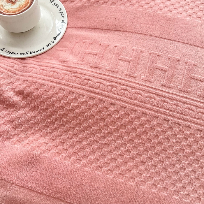 91家纺网 家纺一手货源 找家纺 锦罗绣 2024新款全消光230克牛奶绒烂花绒提花单被套 H-玉