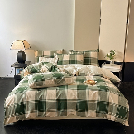 91家纺网 家纺一手货源 找家纺 （总）雅居纺家纺 2024新款全棉印花磨毛四件套