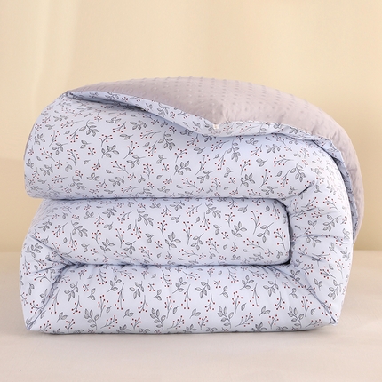 暖阁 2025新款A类水洗棉豆豆被冬被春秋被被子被芯 繁花