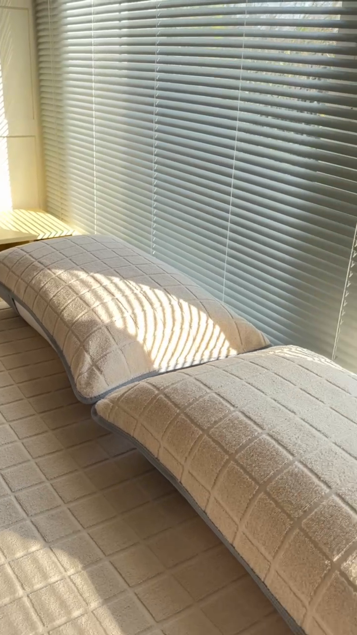 91家纺网 家纺一手货源 找家纺 爱港家纺 2024新款全棉A类毛巾被升级款单人枕巾枕芯保护套枕套 暖棉-白