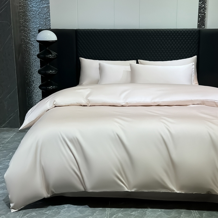 91家纺网 家纺一手货源 找家纺 家居1号家纺 2024新款50双股新疆长绒棉纯色四件套单品系列-单被套 纯享-玫瑰棕