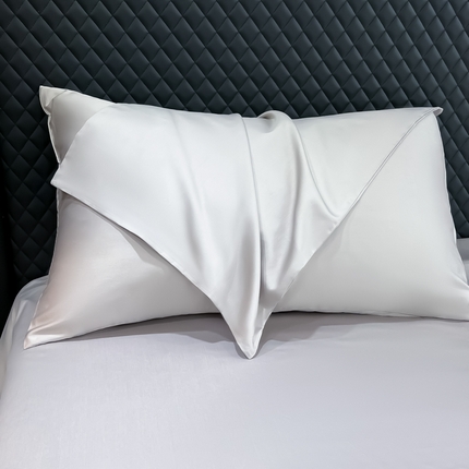 91家纺网 家纺一手货源 找家纺 （总）家居1号家纺 2024新款50双股新疆长绒棉纯色四件套单品系列-单枕套