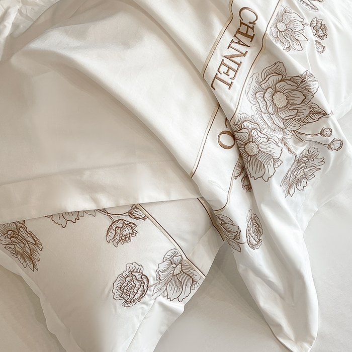 91家纺网 家纺一手货源 找家纺 （总）理想家家纺 2024新款13372全棉刺绣四件套系列-花季