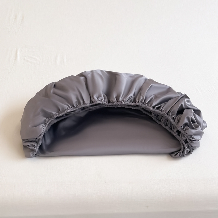 91家纺网 家纺一手货源 找家纺 家居1号家纺 2024新款50双股新疆长绒棉纯色四件套单品系列-单床笠 床笠-纯雅-绅士灰