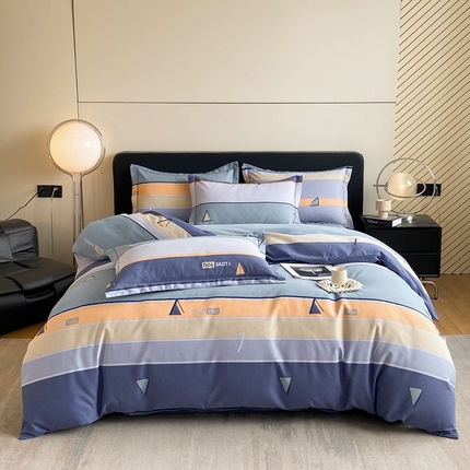 91家纺网 家纺一手货源 找家纺 （总）莱通家纺 2024秋冬新款超柔喷气加厚磨毛四件套（买家秀联系商家）